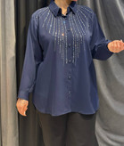 جدیدترین مدل شومیز جواهر دوزی شده سال ۲۰۲۶