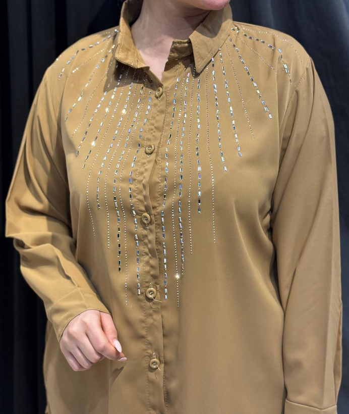 خرید آنلاین شومیز مجلسی قد ۹۰ سانت فریسایز